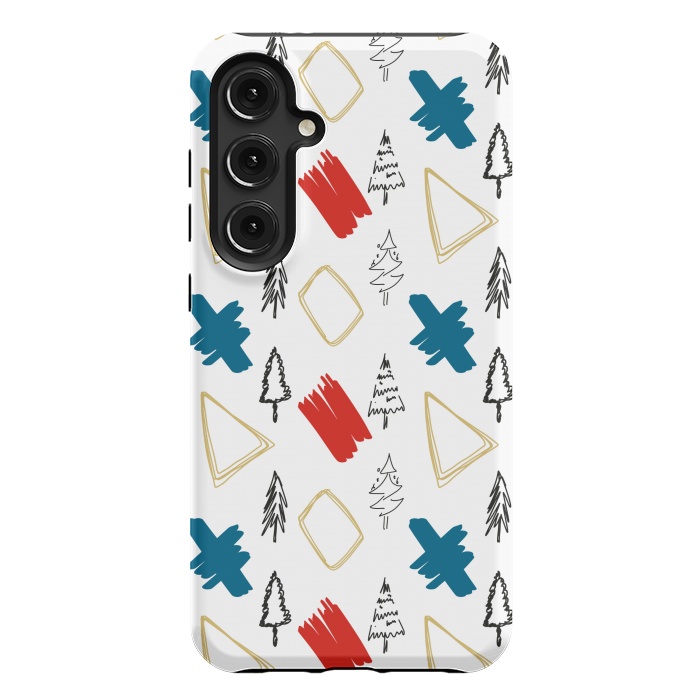Galaxy S24 Plus StrongFit Contemporary Illustration Pattern by Creativeaxle