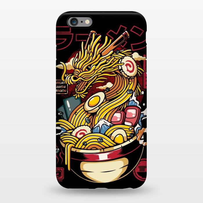 iPhone 6/6s plus StrongFit Great Ramen Dragon Japanese by LM2Kone