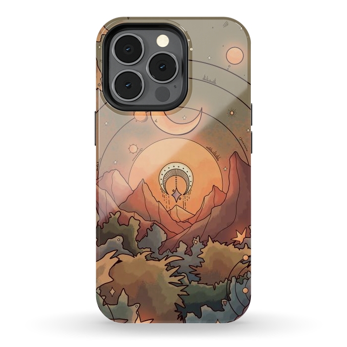 iPhone 13 pro StrongFit Stars in the forest by Steve Wade (Swade)