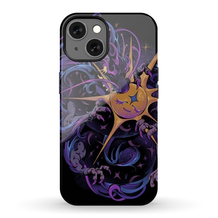 iPhone 13 StrongFit Eclipse Dragon by Ilustrata
