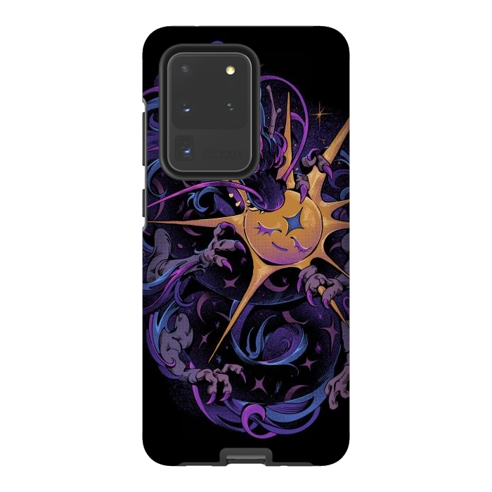 Galaxy S20 Ultra StrongFit Eclipse Dragon by Ilustrata