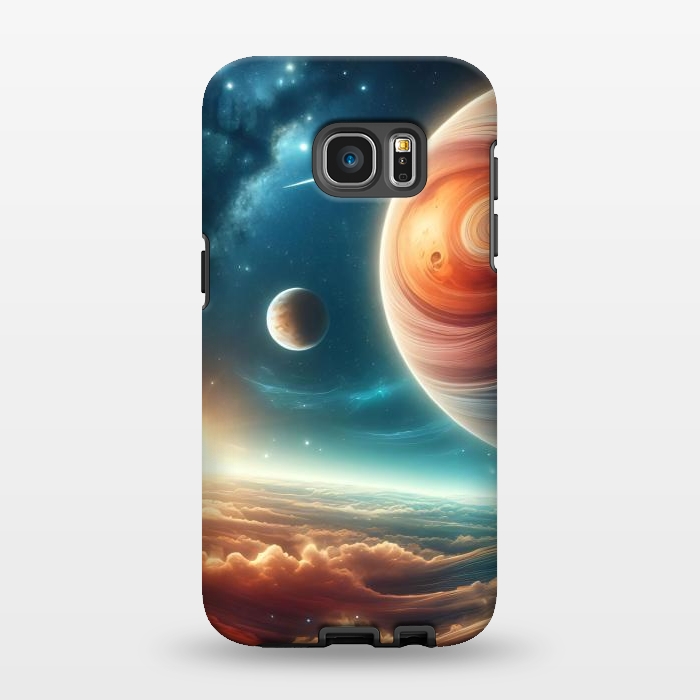 Galaxy S7 EDGE StrongFit Swirling Universe by JohnnyVillas