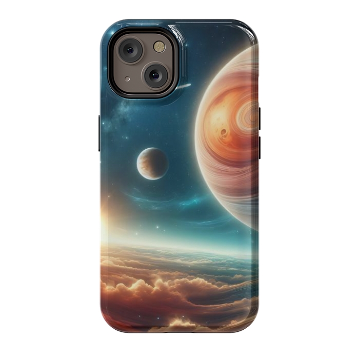 iPhone 14 StrongFit Swirling Universe by JohnnyVillas