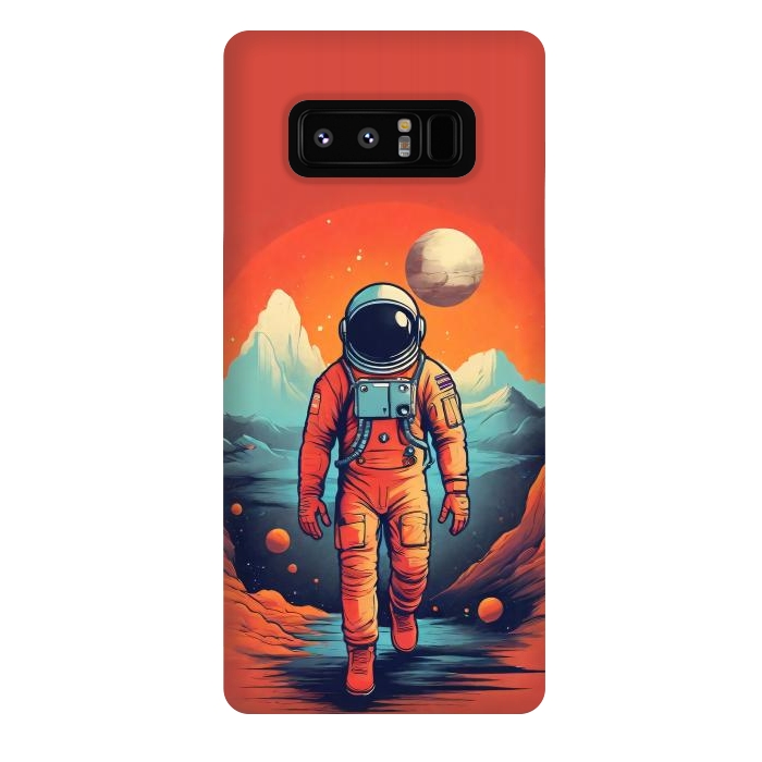 Galaxy Note 8 StrongFit Solitude Astronaut by JohnnyVillas
