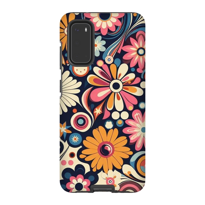 Galaxy S20 StrongFit 60s Flower Power 1 by JohnnyVillas