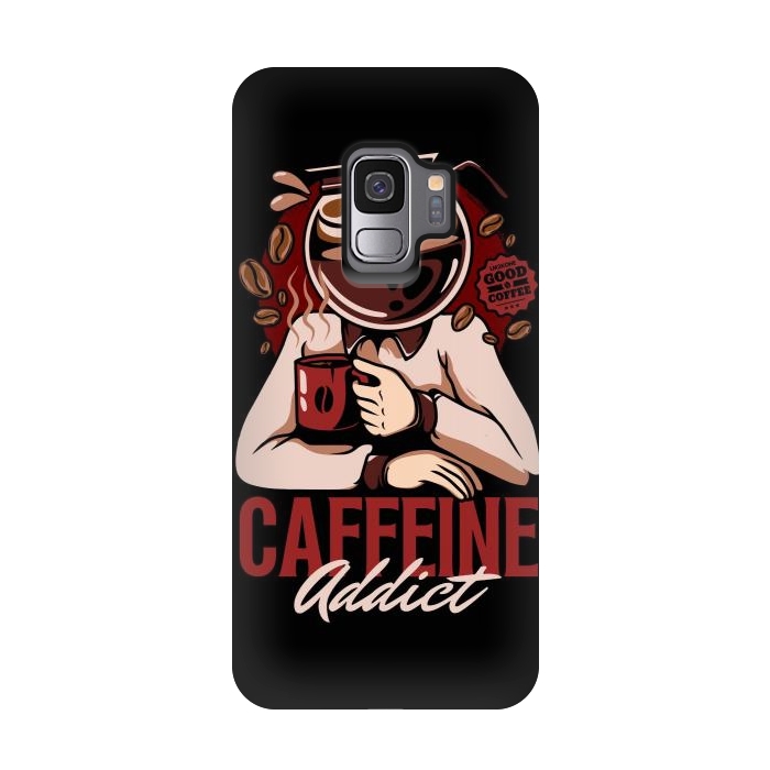 Galaxy S9 StrongFit Caffeine Addict by LM2Kone