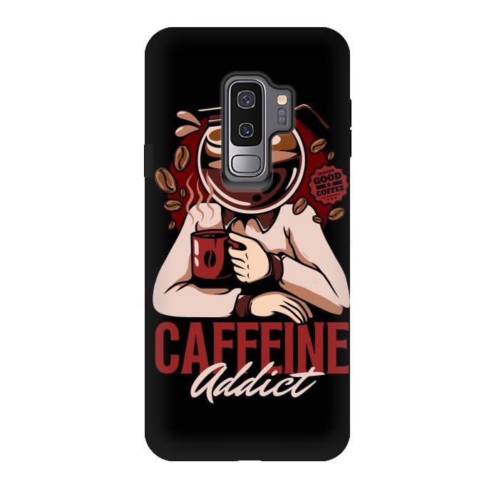 Galaxy S9 plus StrongFit Caffeine Addict by LM2Kone