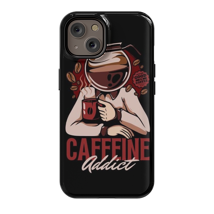 iPhone 14 StrongFit Caffeine Addict by LM2Kone