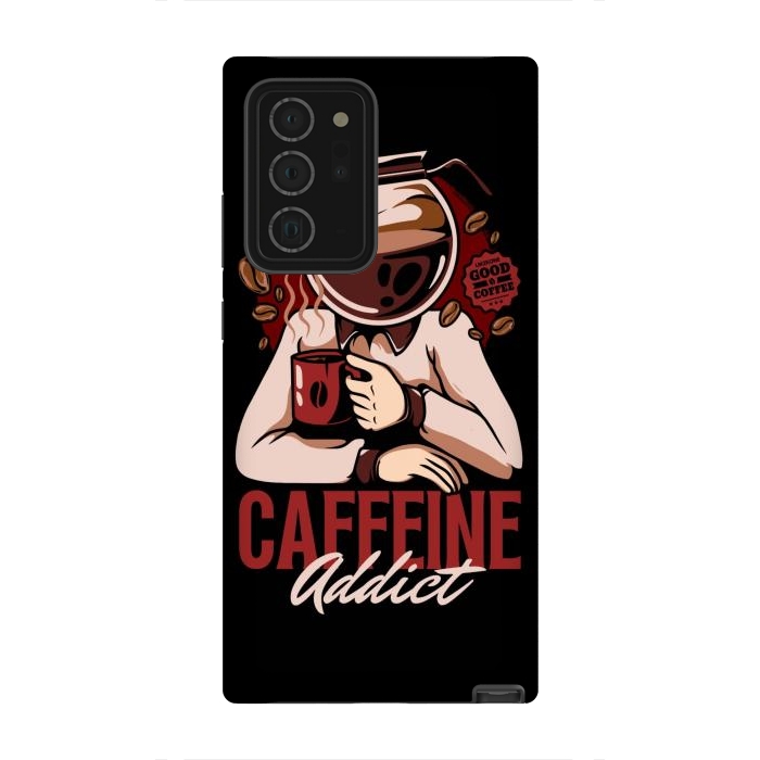 Galaxy Note 20 Ultra StrongFit Caffeine Addict by LM2Kone