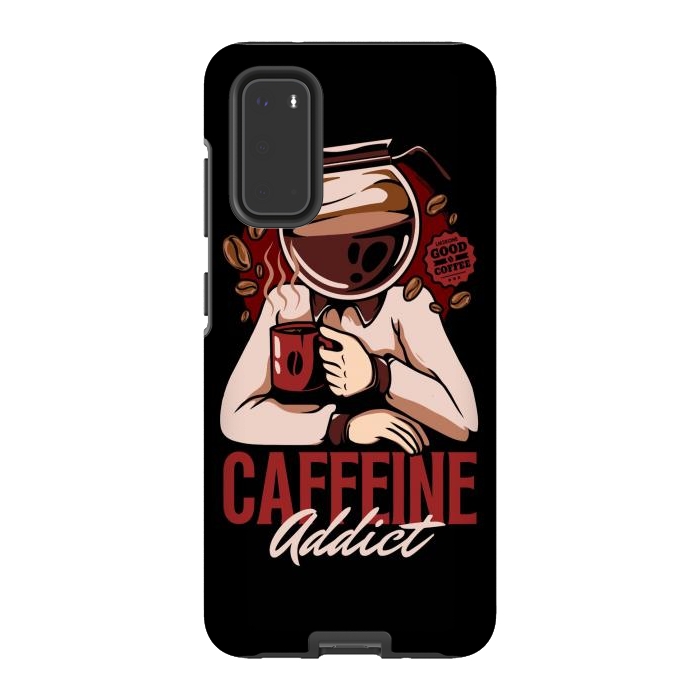 Galaxy S20 StrongFit Caffeine Addict by LM2Kone