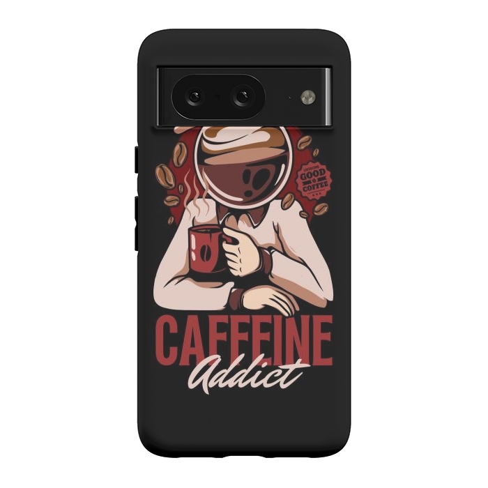 Pixel 8 StrongFit Caffeine Addict by LM2Kone