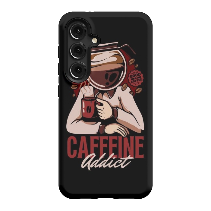 Galaxy S24 StrongFit Caffeine Addict by LM2Kone