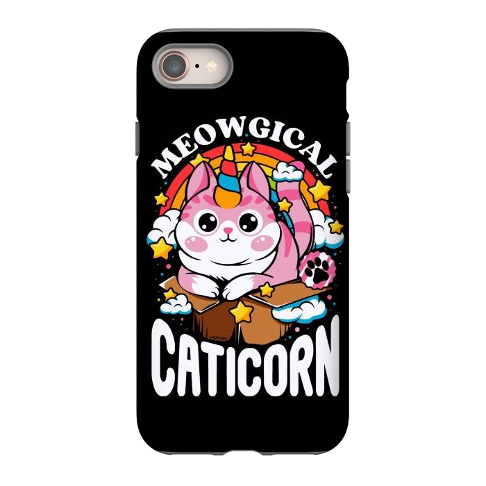 iPhone 8 StrongFit Cute Meowgical Caticorn by LM2Kone
