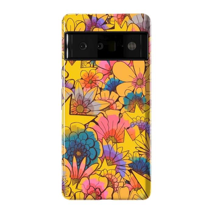 Pixel 6 Pro StrongFit Stars and flowers by Steve Wade (Swade)