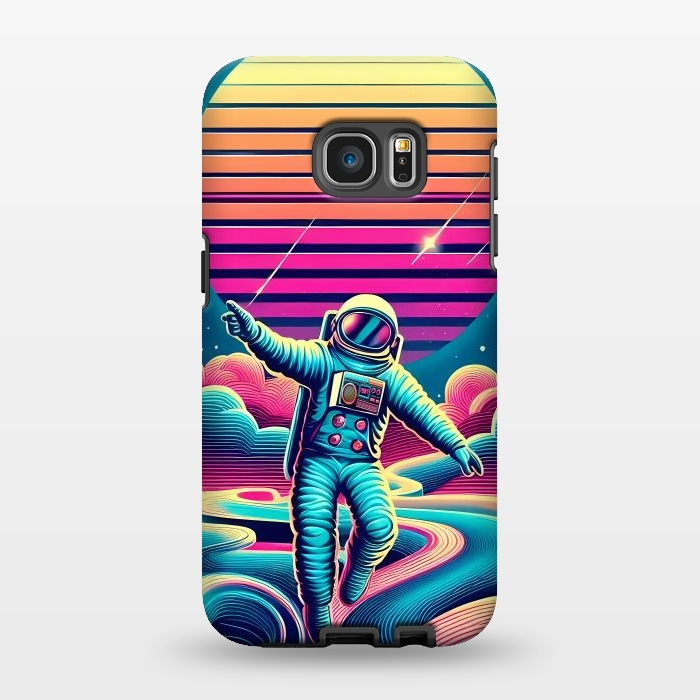 Galaxy S7 EDGE StrongFit Dancing Through Time and Space by JohnnyVillas