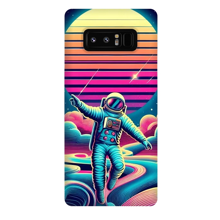 Galaxy Note 8 StrongFit Dancing Through Time and Space by JohnnyVillas