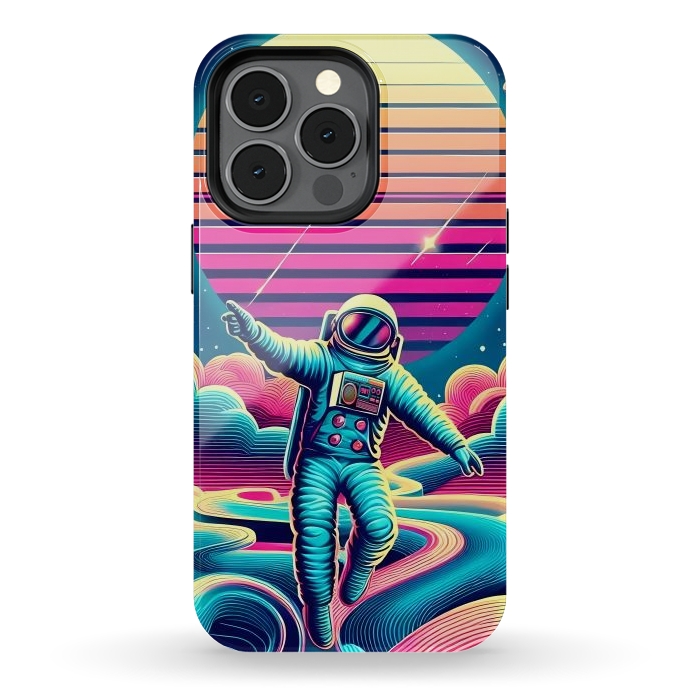 iPhone 13 pro StrongFit Dancing Through Time and Space by JohnnyVillas