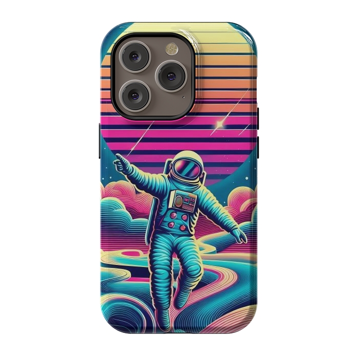 iPhone 14 Pro StrongFit Dancing Through Time and Space by JohnnyVillas