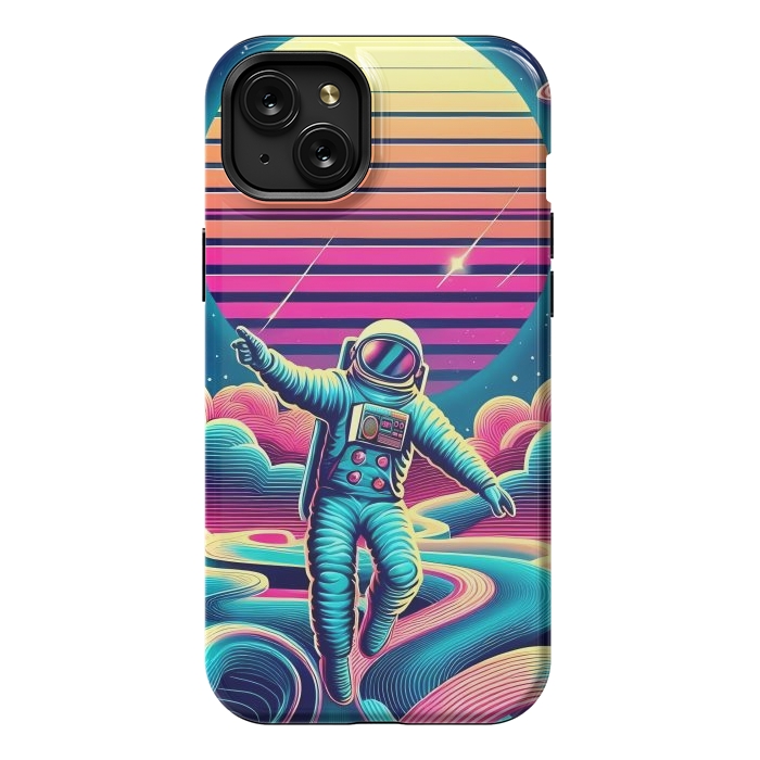 iPhone 15 Plus StrongFit Dancing Through Time and Space by JohnnyVillas