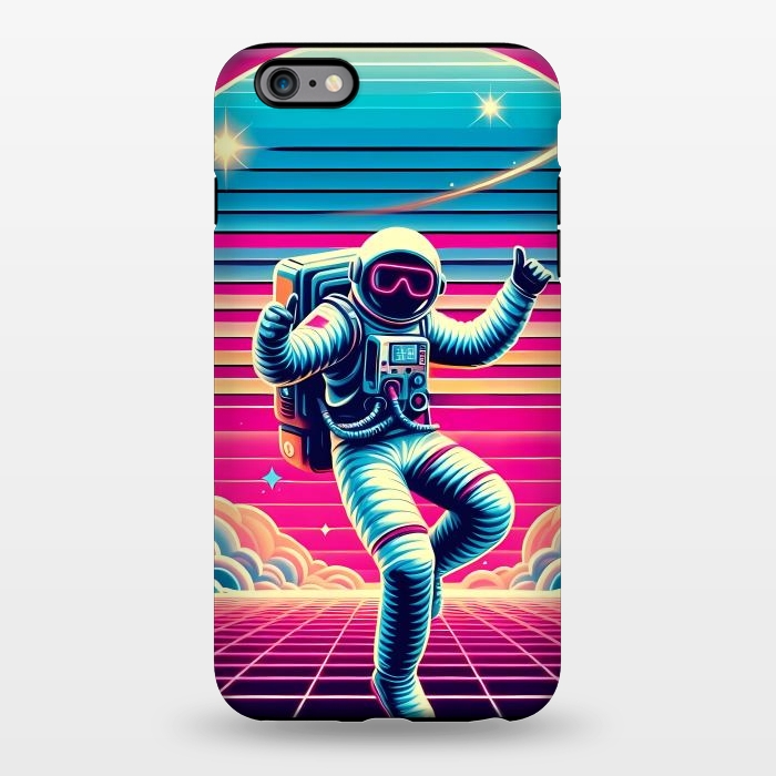 iPhone 6/6s plus StrongFit Astral Moves in Neon by JohnnyVillas