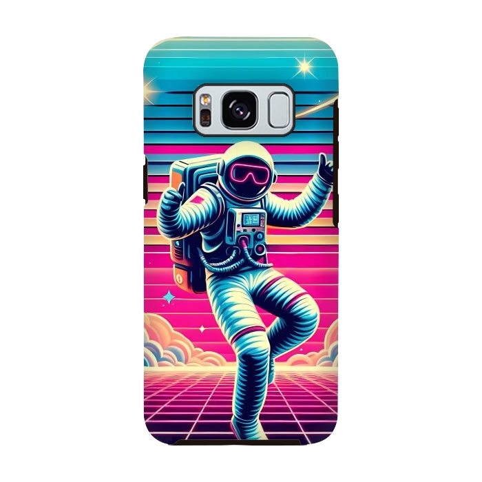 Galaxy S8 StrongFit Astral Moves in Neon by JohnnyVillas