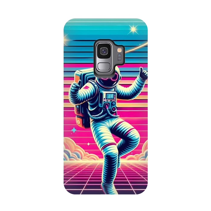 Galaxy S9 StrongFit Astral Moves in Neon by JohnnyVillas