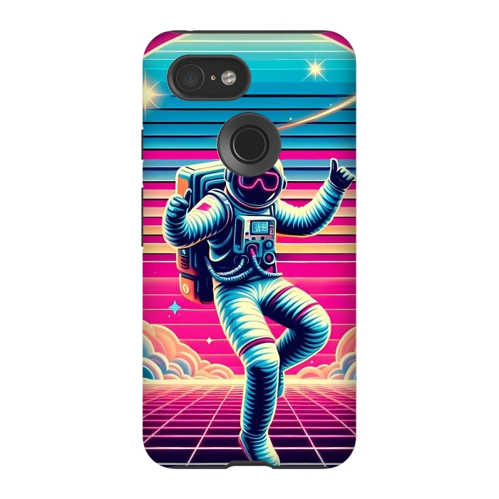 Pixel 3 StrongFit Astral Moves in Neon by JohnnyVillas