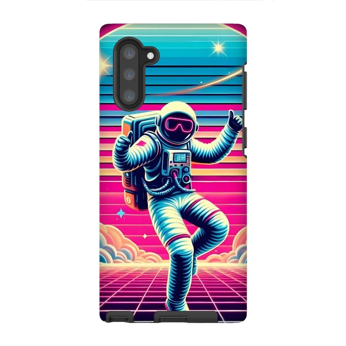 Galaxy Note 10 StrongFit Astral Moves in Neon by JohnnyVillas
