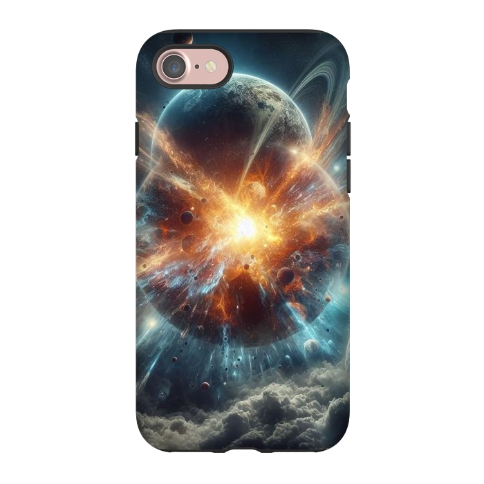 iPhone 7 StrongFit Clash of Planets by JohnnyVillas