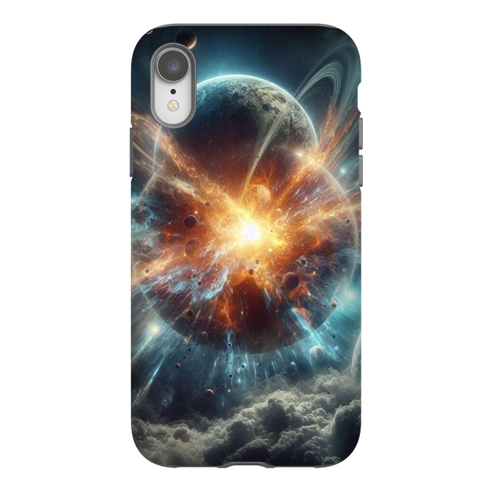 iPhone Xr StrongFit Clash of Planets by JohnnyVillas