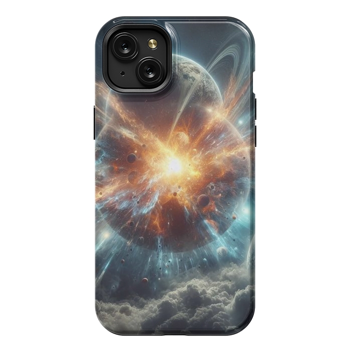 iPhone 15 Plus StrongFit Clash of Planets by JohnnyVillas