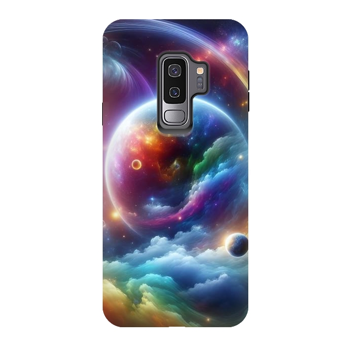 Galaxy S9 plus StrongFit Rainbow Universe by JohnnyVillas