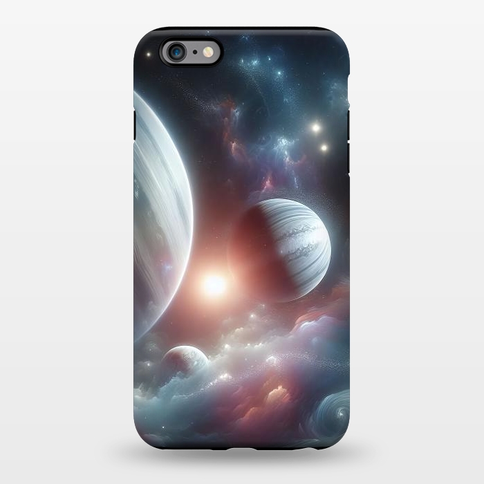 iPhone 6/6s plus StrongFit Iridescent Universe by JohnnyVillas