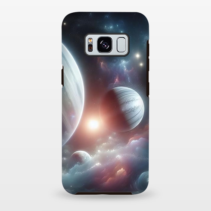 Galaxy S8 plus StrongFit Iridescent Universe by JohnnyVillas