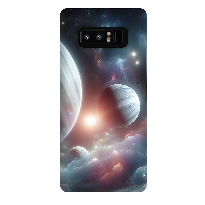 Galaxy Note 8 StrongFit Iridescent Universe by JohnnyVillas