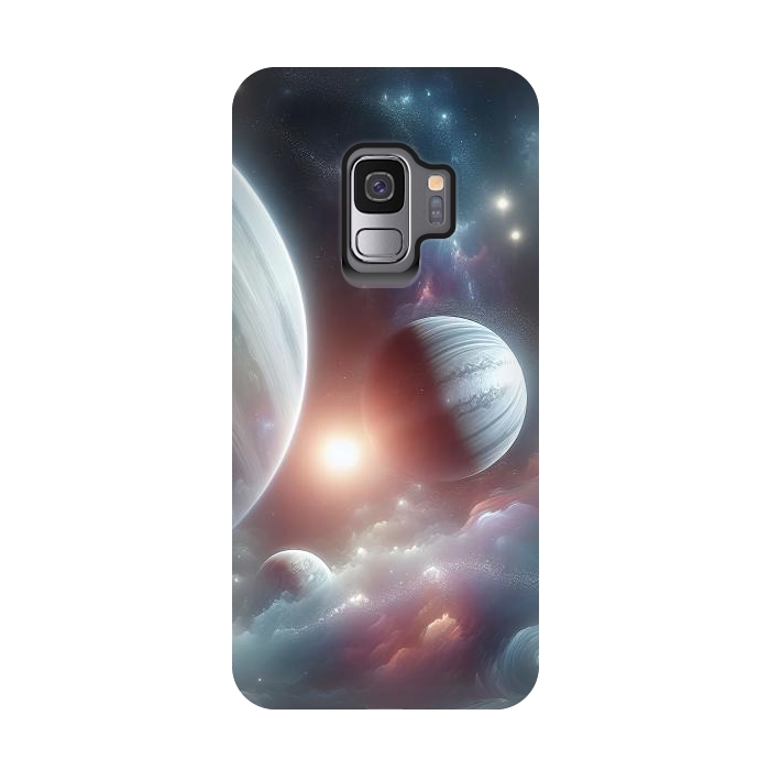 Galaxy S9 StrongFit Iridescent Universe by JohnnyVillas