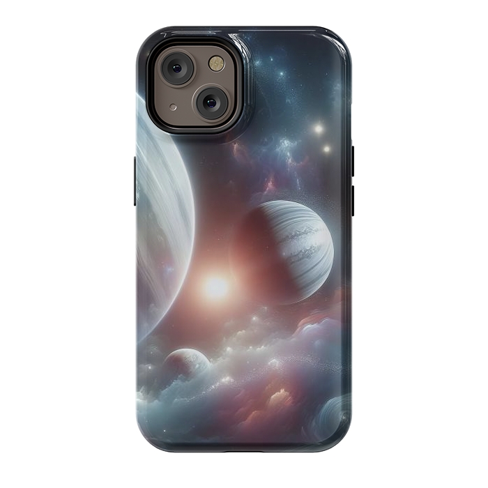 iPhone 14 StrongFit Iridescent Universe by JohnnyVillas