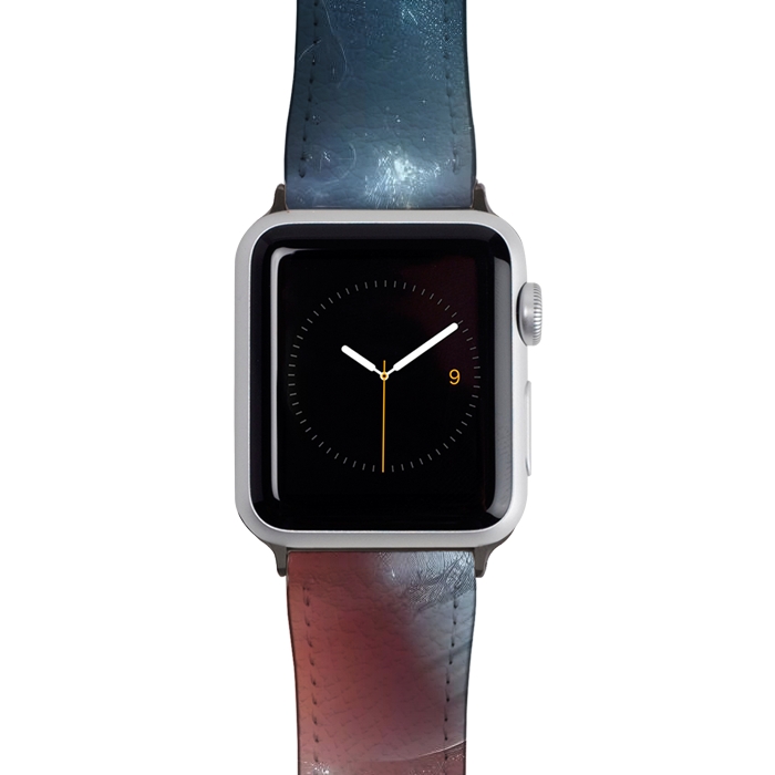 Watch 38mm / 40mm Strap PU leather Iridescent Universe by JohnnyVillas