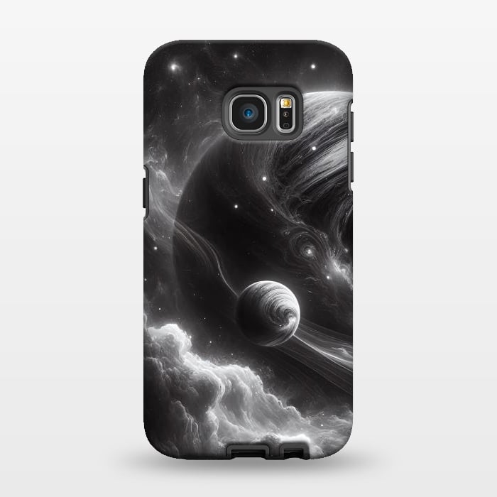 Galaxy S7 EDGE StrongFit B&W Universe by JohnnyVillas