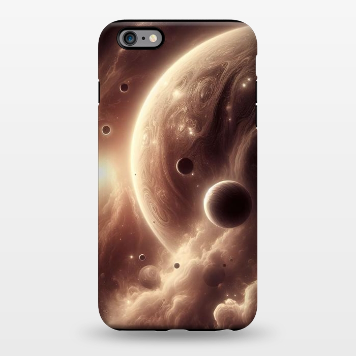 iPhone 6/6s plus StrongFit Sepia Universe by JohnnyVillas