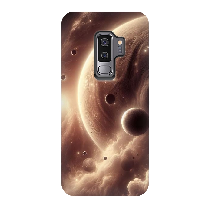 Galaxy S9 plus StrongFit Sepia Universe by JohnnyVillas