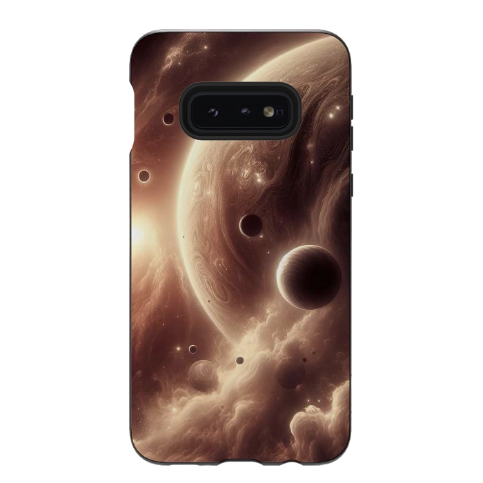 Galaxy S10e StrongFit Sepia Universe by JohnnyVillas