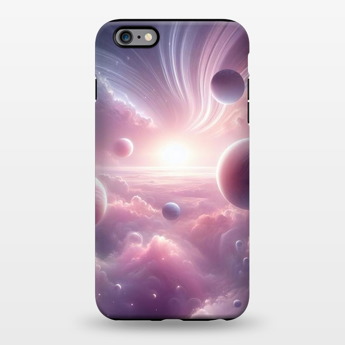 iPhone 6/6s plus StrongFit Lavender Universe by JohnnyVillas