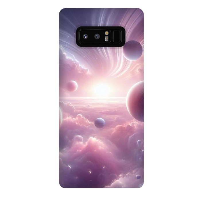 Galaxy Note 8 StrongFit Lavender Universe by JohnnyVillas