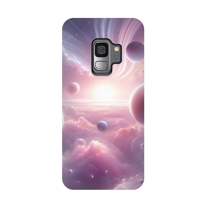 Galaxy S9 StrongFit Lavender Universe by JohnnyVillas