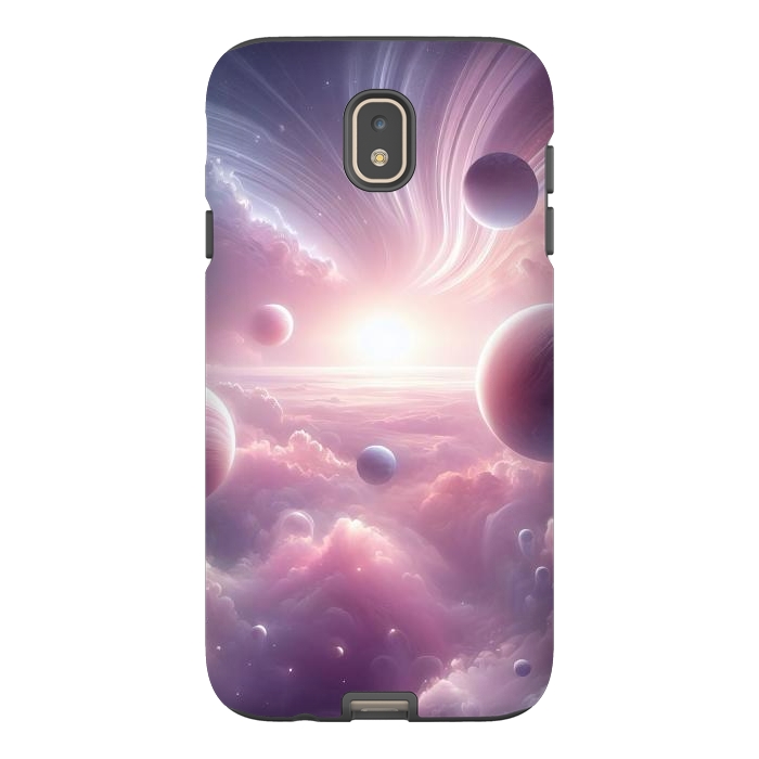 Galaxy J7 StrongFit Lavender Universe by JohnnyVillas