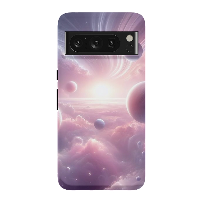 Pixel 8 Pro StrongFit Lavender Universe by JohnnyVillas