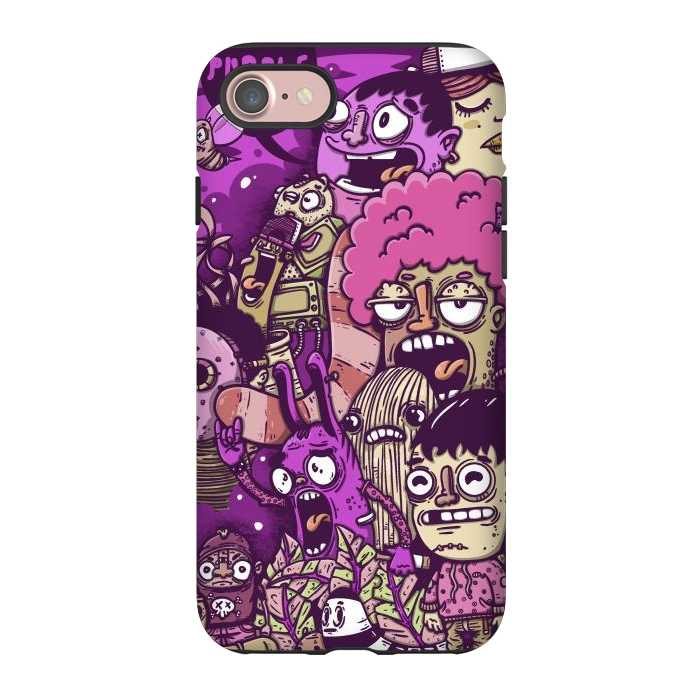 iPhone 7 StrongFit purple project by Manuvila