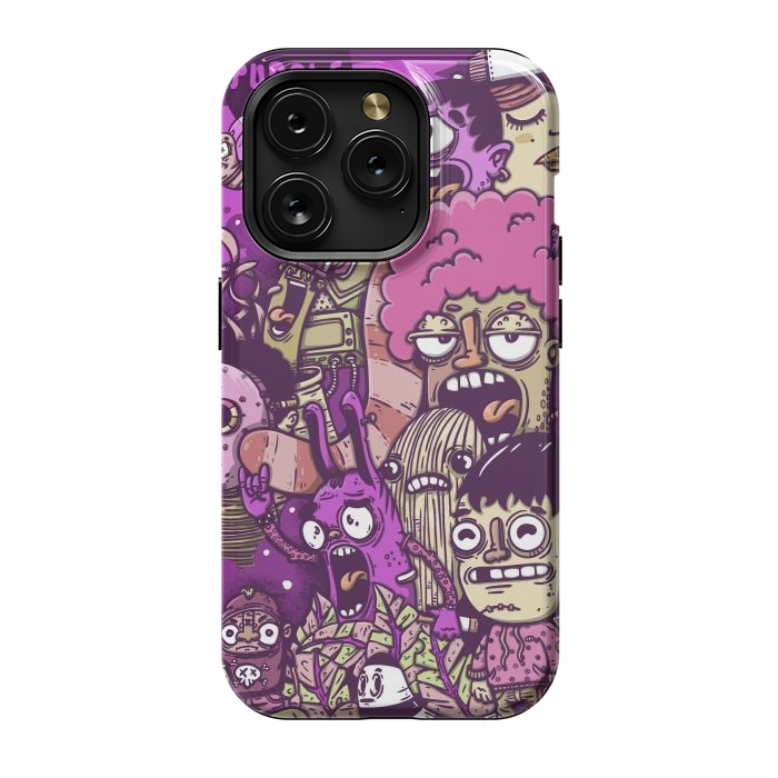 iPhone 15 Pro StrongFit purple project by Manuvila