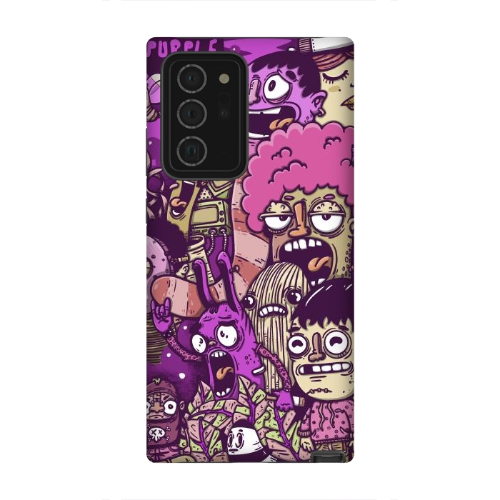 Galaxy Note 20 Ultra StrongFit purple project by Manuvila